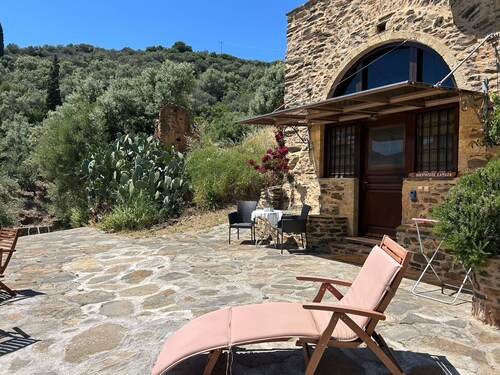 Traditional Stone built Cottage at Monemvasia in a peaceful traditional village.