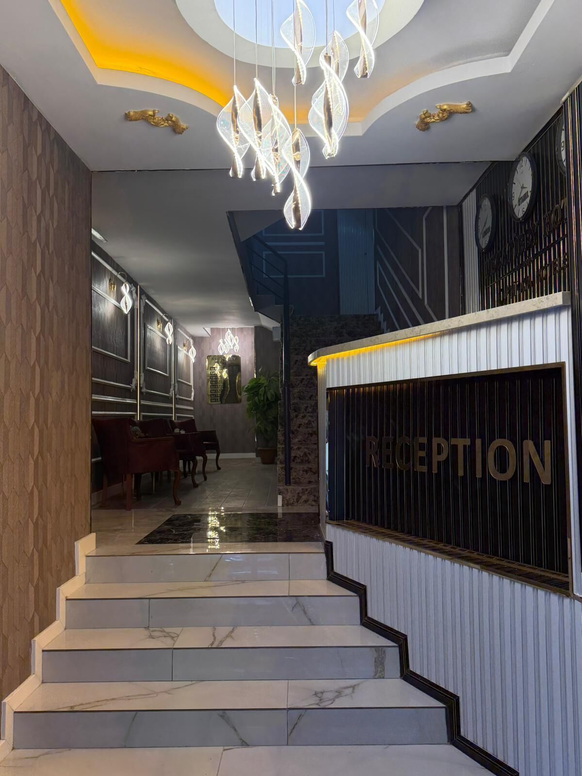 Appart'hôtel Deluxe, vue ville | Hall
