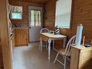 Dining - Secluded, rustic 1-bedroom cabin w/ loft located on working ranch in Rapid City (Rapid City)