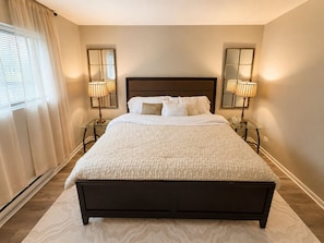 1 habitación, tabla de planchar con plancha, wifi y ropa de cama