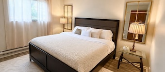 Cozy King bedroom + queen daybed near Arlington Heights