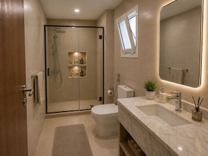Bathroom - Luxury 2-Bedroom Apartment with Modern Amenities (Marsa Matrouh Governorate)