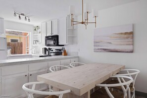 Dining - 4 Homes in One! | One Block to the Beach & Pier (San Diego)
