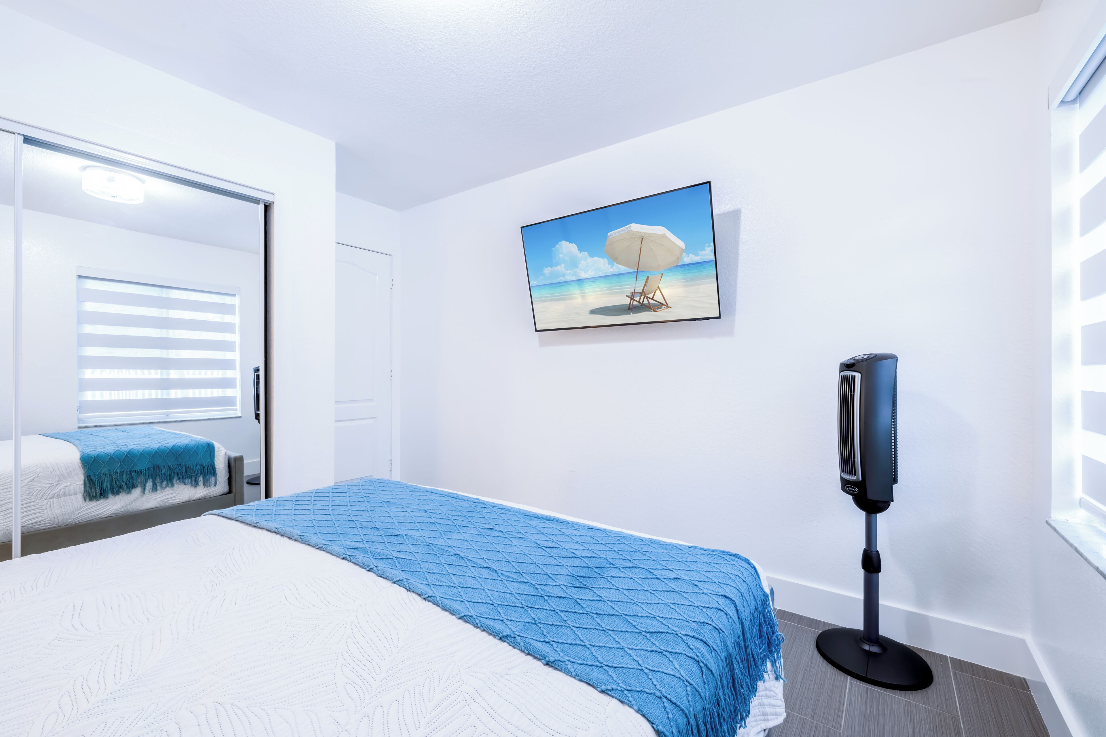 3 bedrooms, desk, travel cot, free WiFi