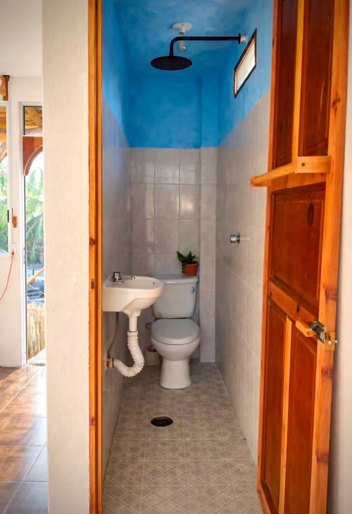 Dusche, Handtücher, Seife, Toilettenpapier