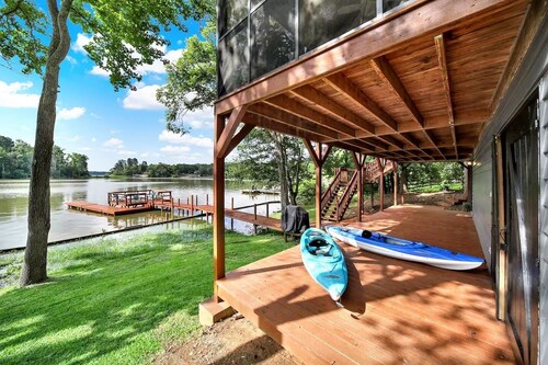 Lakefront Escape with Dock, Kayaks & Paddle Boards