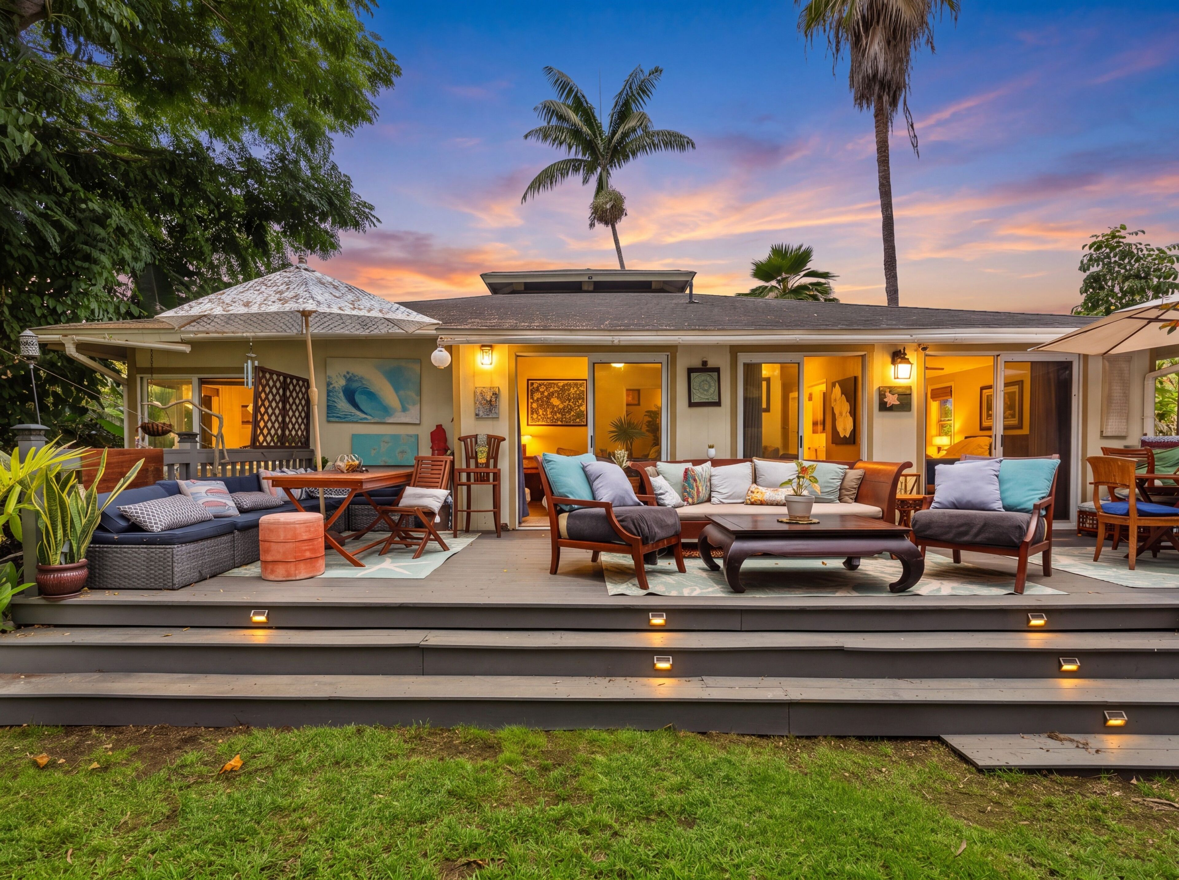 Kailua Kona Ocean View Home: Sauna & Nature