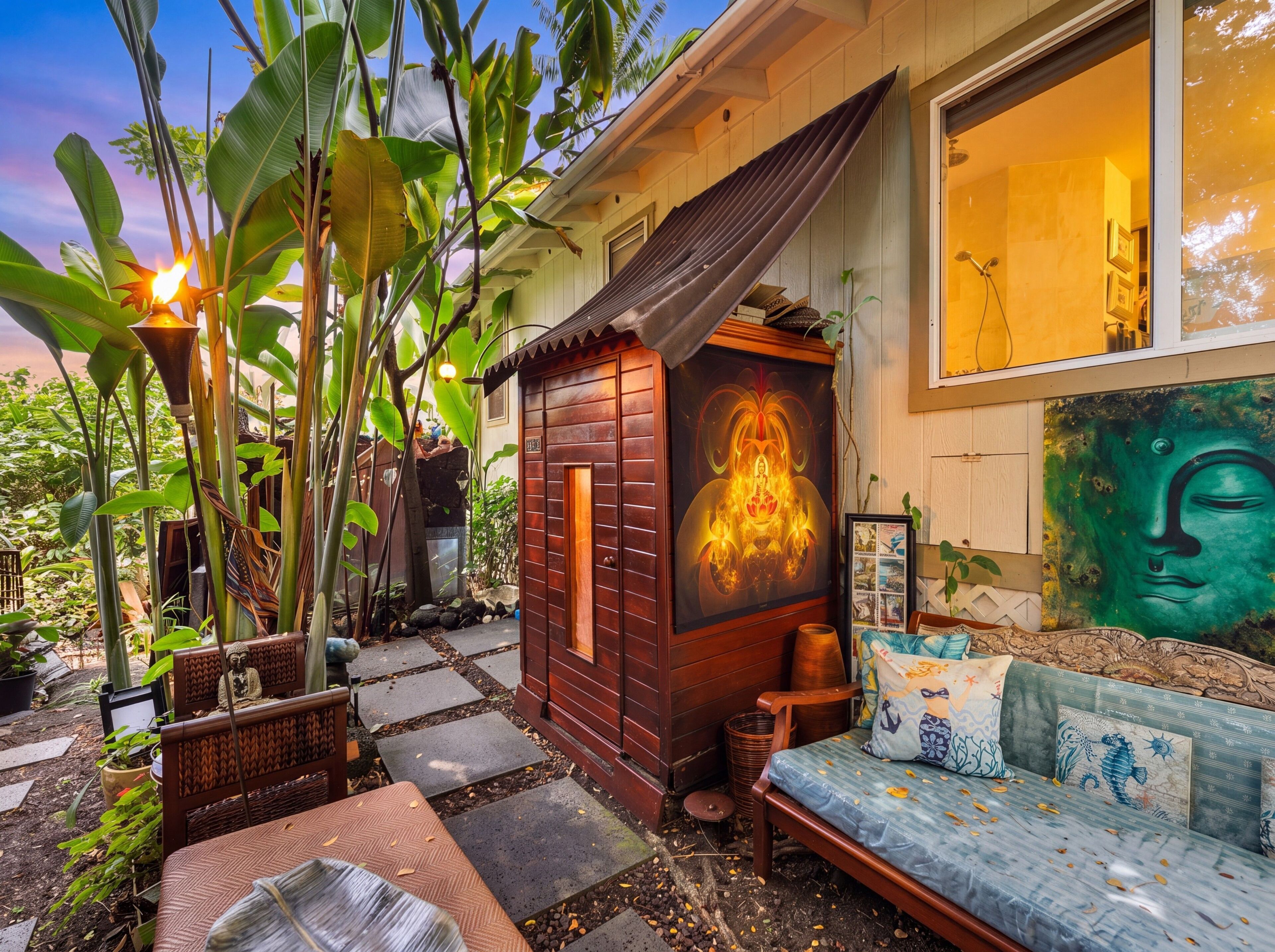 Kailua Kona Ocean View Home: Sauna & Nature