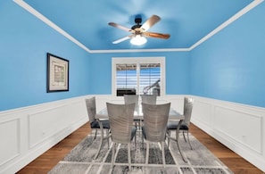 Dining - Lakefront walkout basement apartment 4bed/2bath (Saratoga Springs)