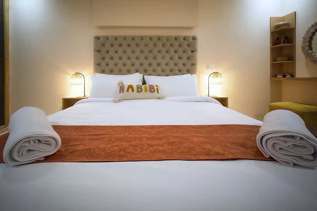2 Schlafzimmer, Zimmersafe, kostenloses WLAN, Bettwäsche