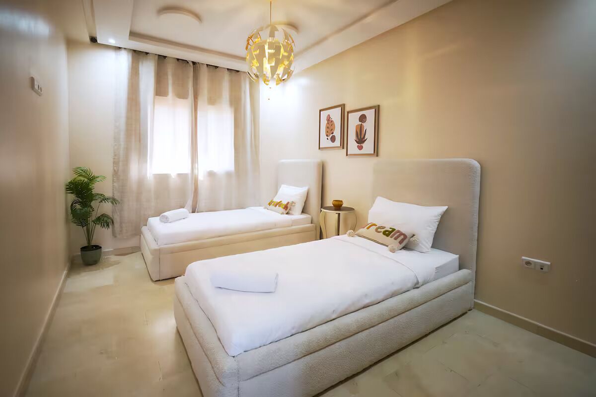 2 chambres, coffres-forts dans les chambres, Wi-Fi gratuit