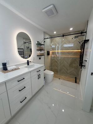 Bathroom - Pleasant 3-bedroom house with pool in charming Palm Harbor (Palm Harbor)