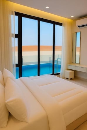 Chalet, Balkon, Blick auf die Wüste | Schallisolierte Zimmer, Bügeleisen/Bügelbrett, kostenloses WLAN