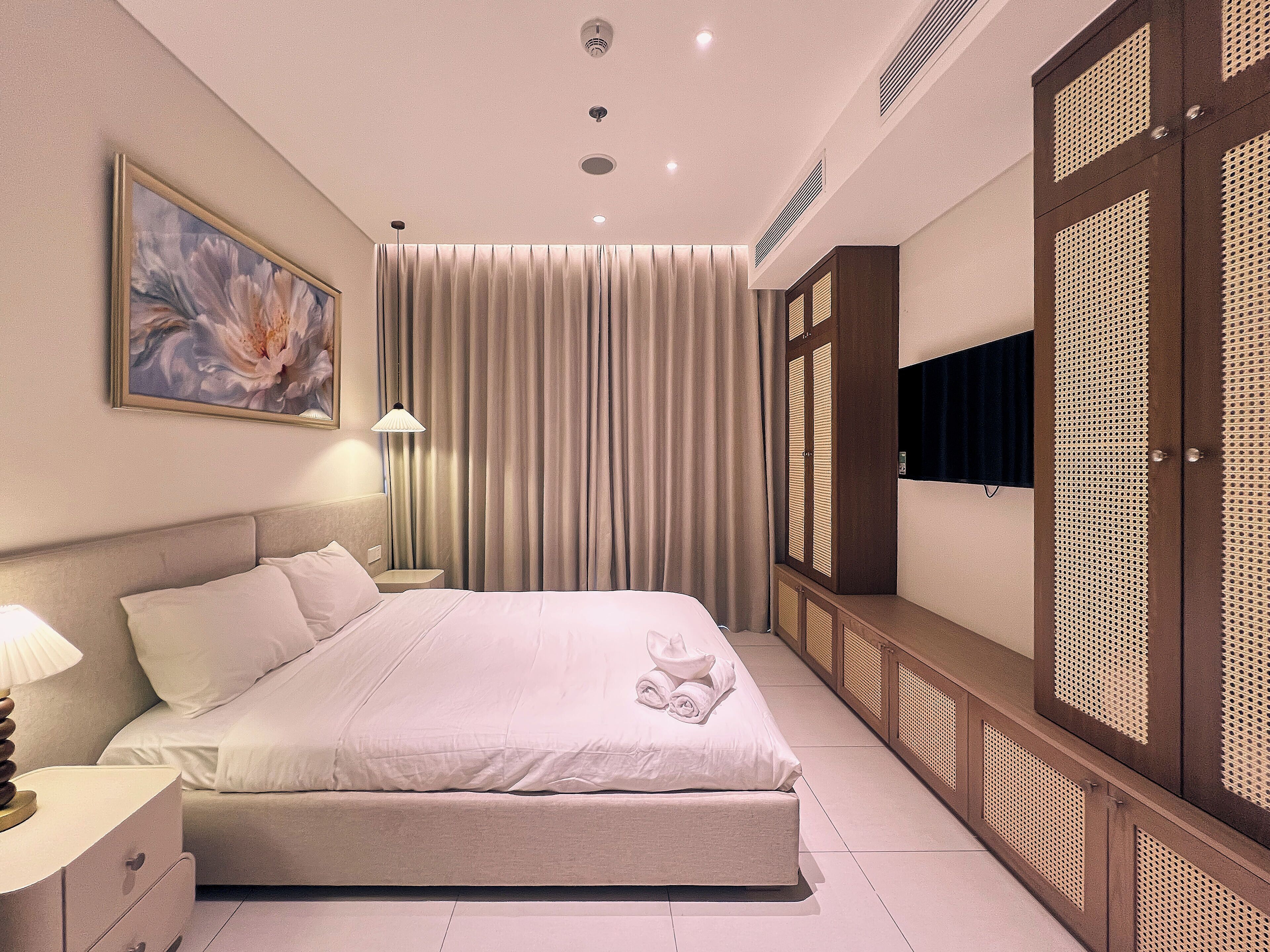 Appartement Deluxe, balcon, vue mer | Espace de travail pour ordinateur portable, Wi-Fi gratuit