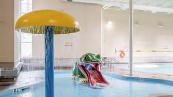 Indoor pool, a heated pool