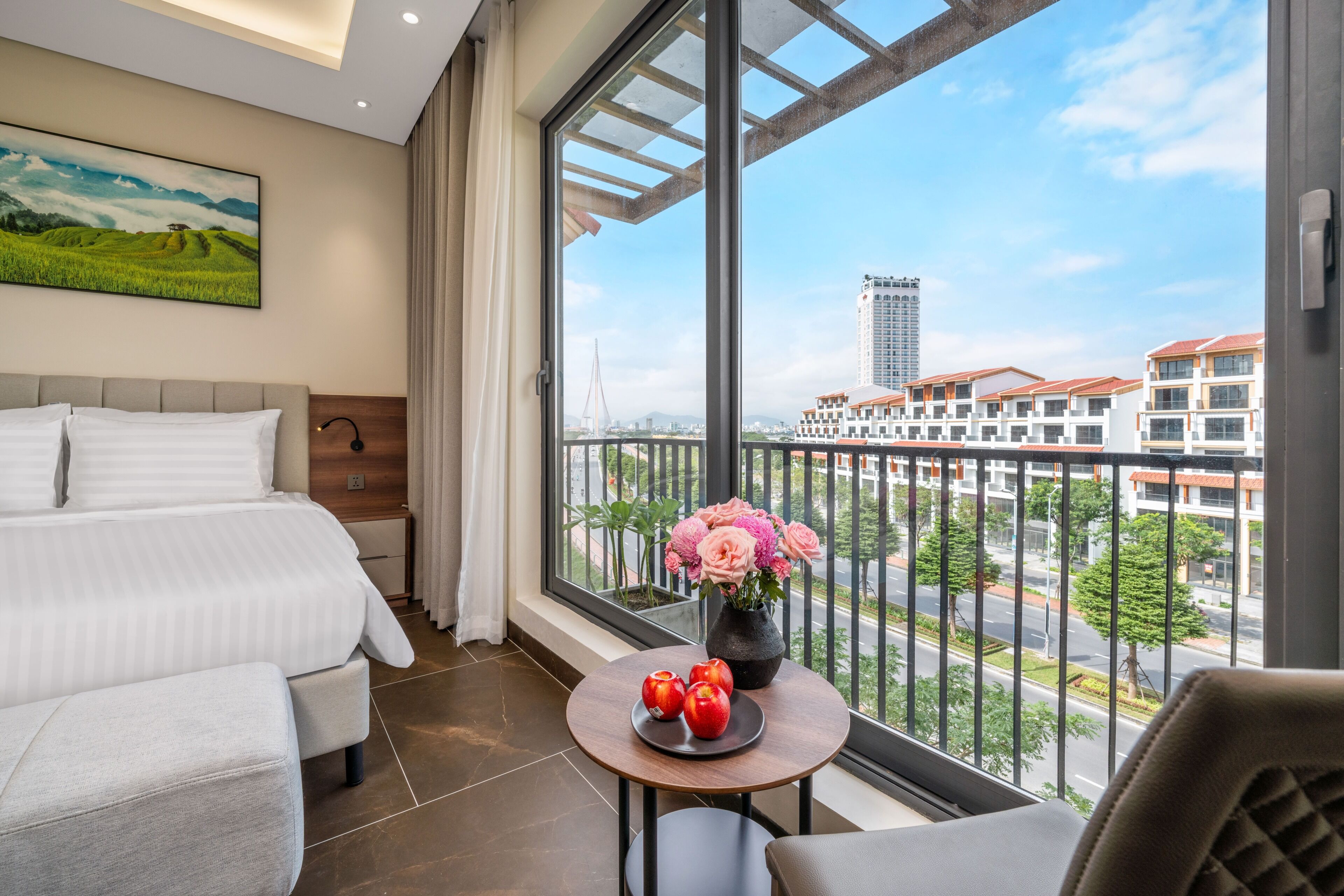 Basic Double Room, City View