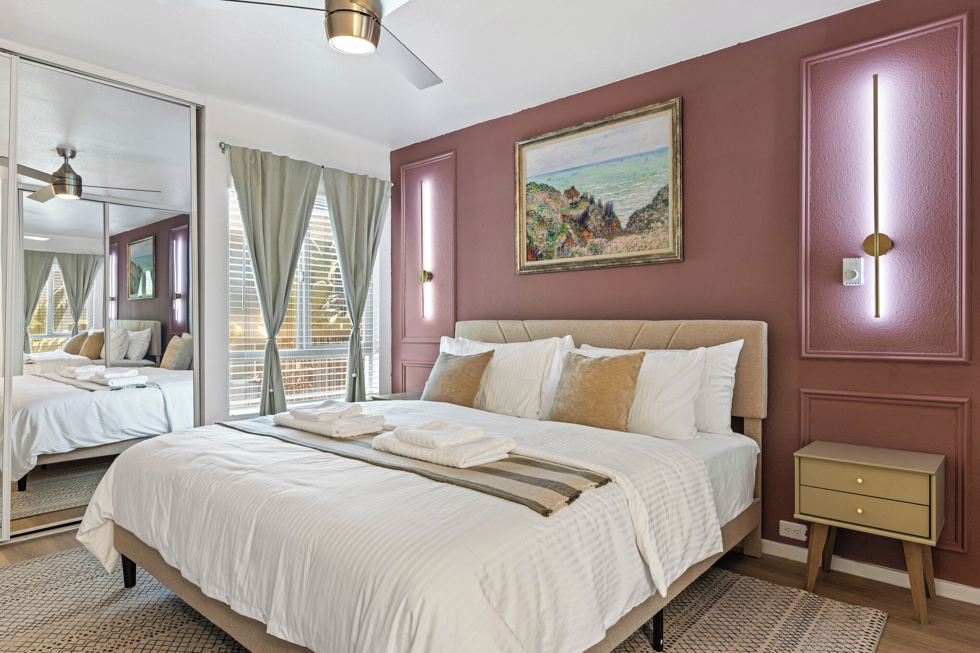 1 bedroom, iron/ironing board, free WiFi, bed sheets