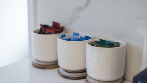 Three white mugs with embossed text on a white surface. - Great Value Renoted Studio| Near Griffith & Shops (Nathan)