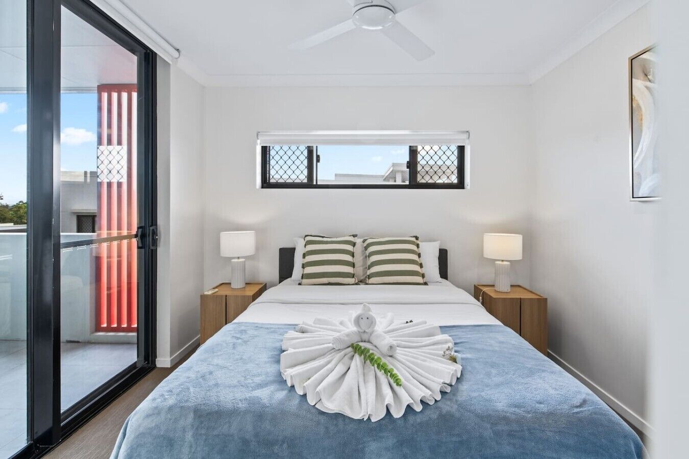3 bedrooms, iron/ironing board, travel cot, WiFi