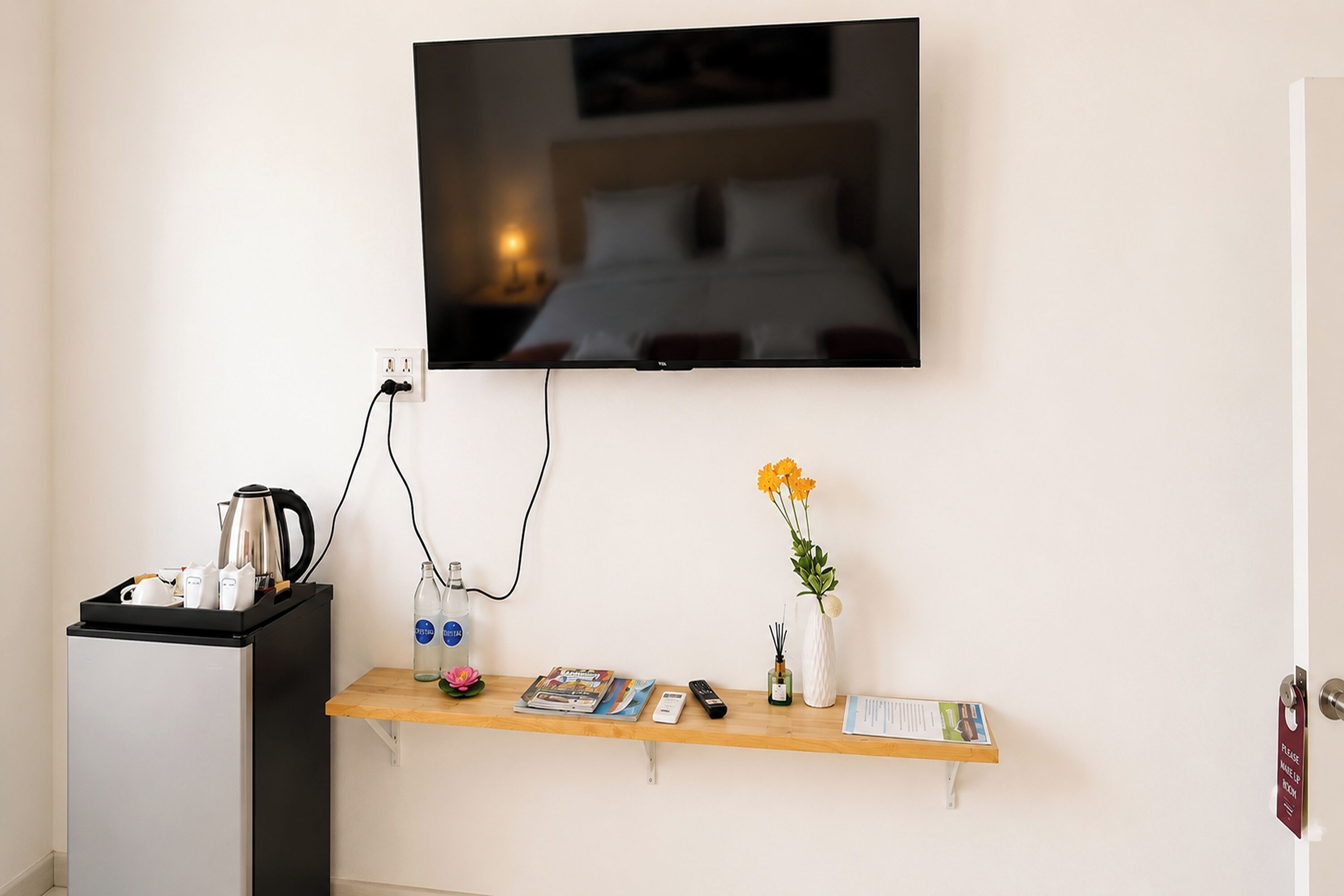 Standard Twin Room | Desk, WiFi (free), bed sheets