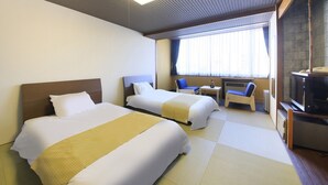 Kamar Twin Ekonomi, Bebas Asap Rokok (No Pets) | Brankas, Wi-Fi gratis, dan seprai linen