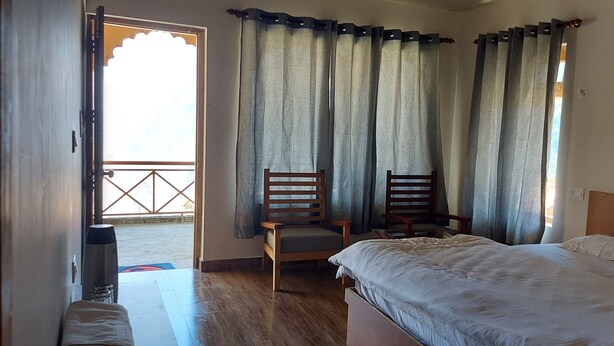 Habitación doble de lujo, balcón