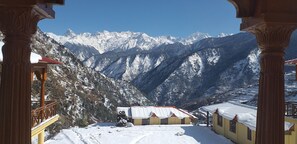 Vue depuis l’hébergement 