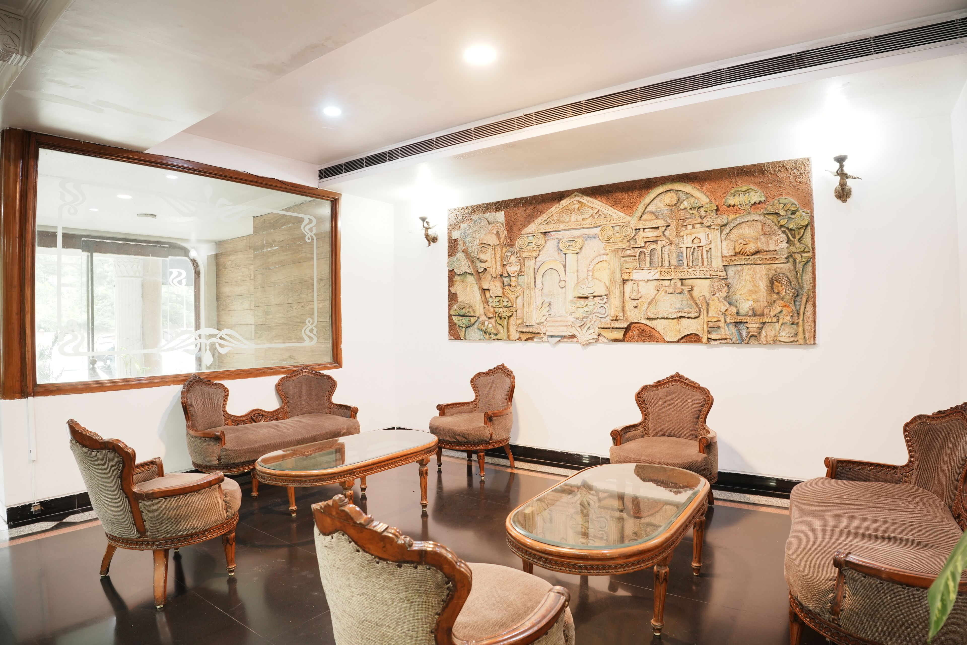 Lobby sitting area