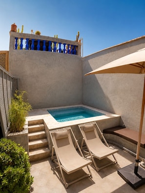 Pool - Riad 77 – A charming residence with a terrace and pool in the heart of the medina in Marrakech (Marrakesh)