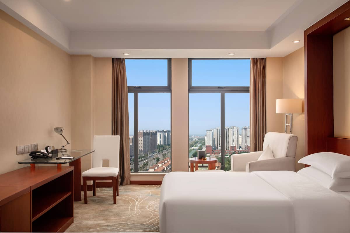 Superior Double Room, City View | In-room safe, desk, laptop workspace, blackout drapes