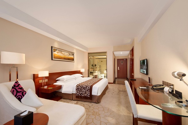 Business Single Room, City View | In-room safe, desk, laptop workspace, blackout drapes