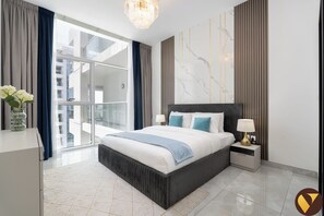 Deluxe Apartment, Balcony, City View - Pearlz by Danube (Dubai)