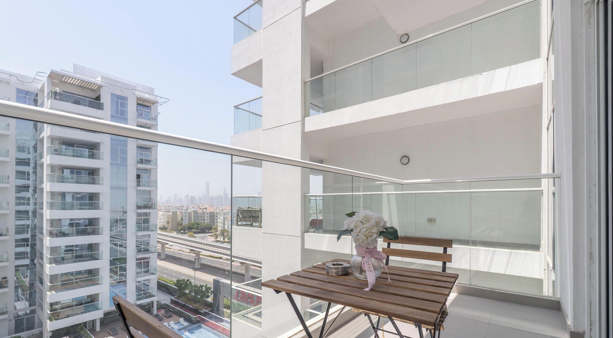 Deluxe Apartment, Balcony, City View | Balcony view