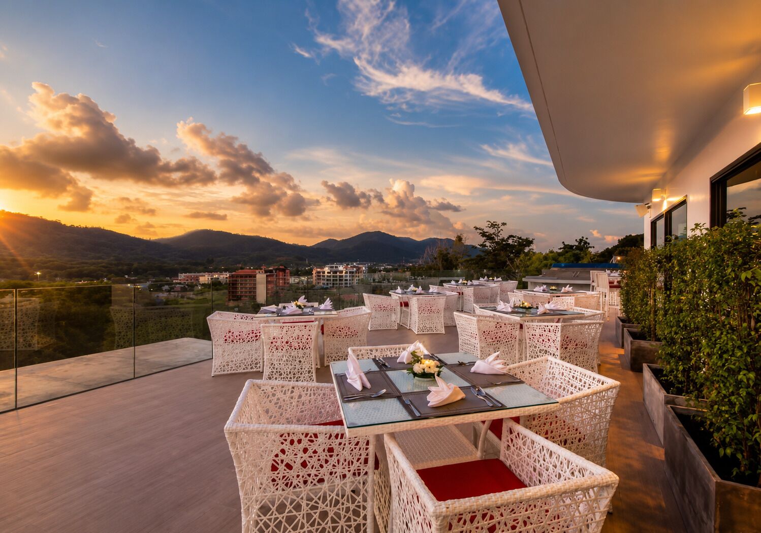 Restaurante al aire libre