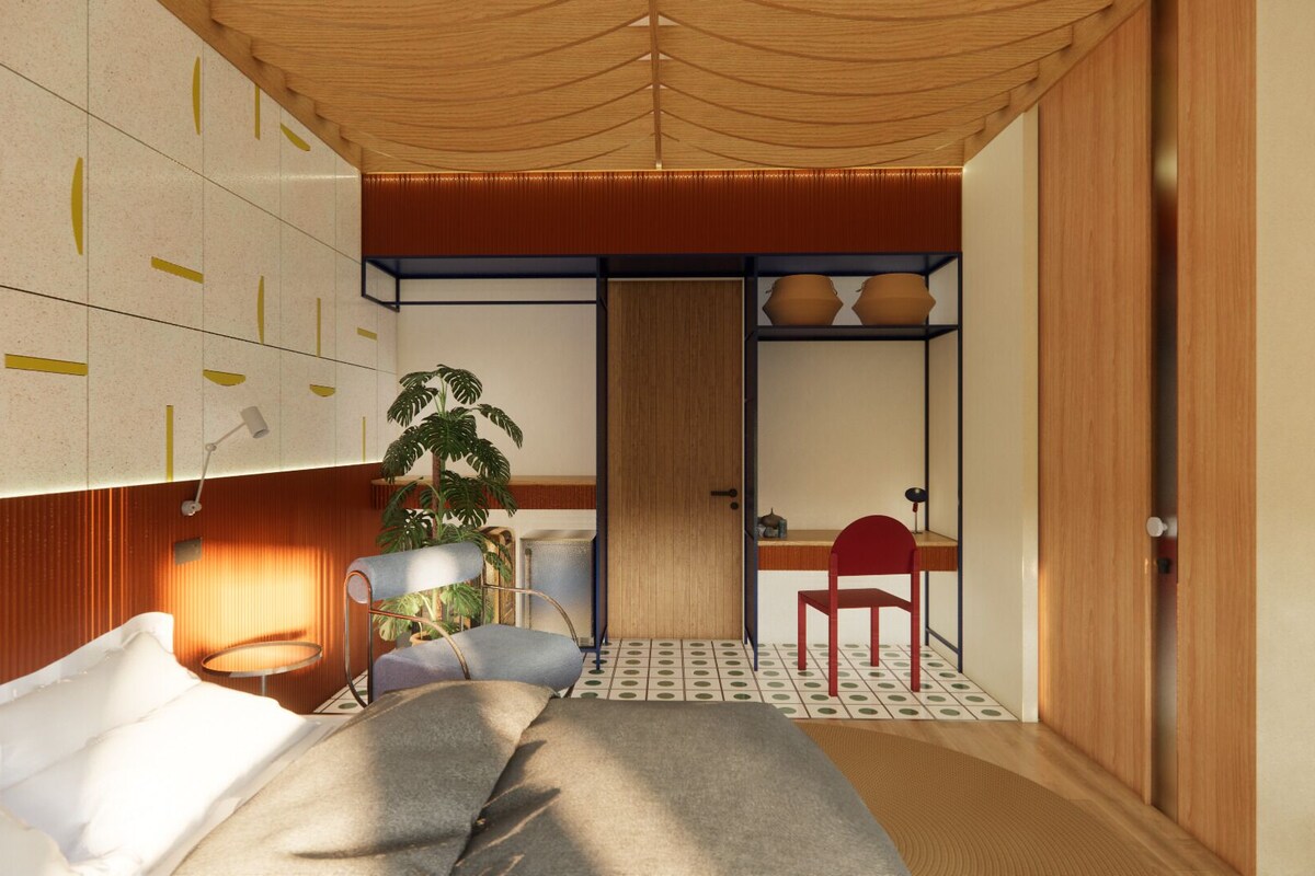 Room, Pool View | In-room safe, iron/ironing board (on request), WiFi (free)