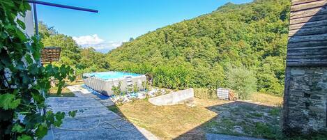 Seasonal outdoor pool