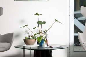 Classic-Apartment, Balkon, Gartenblick | Innenbereich