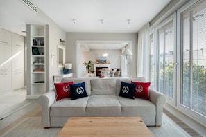 Living area - Taras na fali AltumStay (Sopot)
