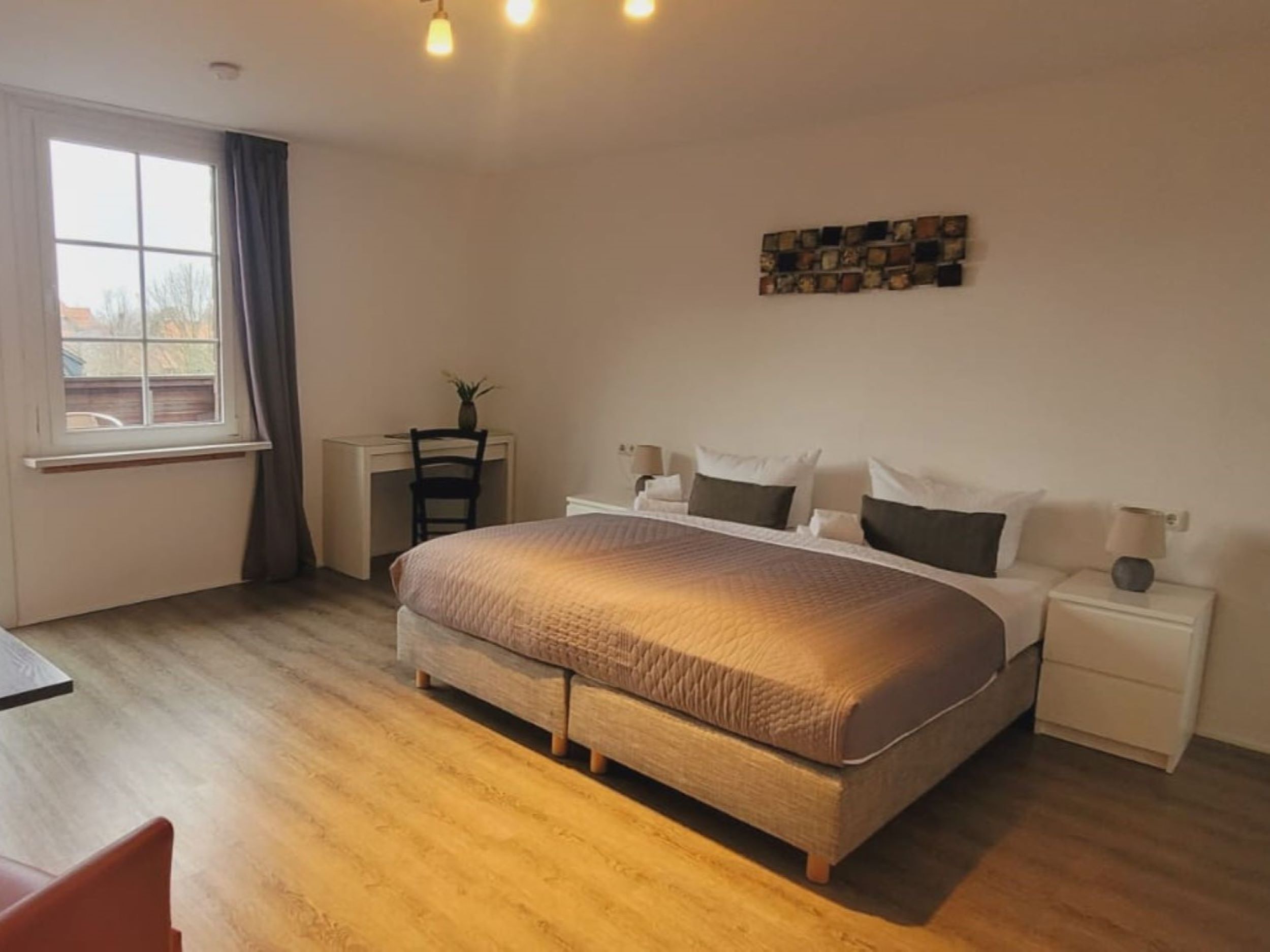 1 Schlafzimmer, Reisekinderbett, kostenloses WLAN, Bettwäsche