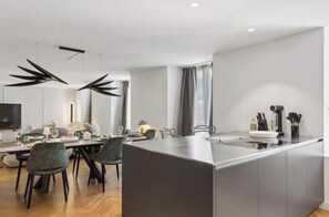 Private kitchen - Designer Old Town Residence | WaterView | AC (Zürich)