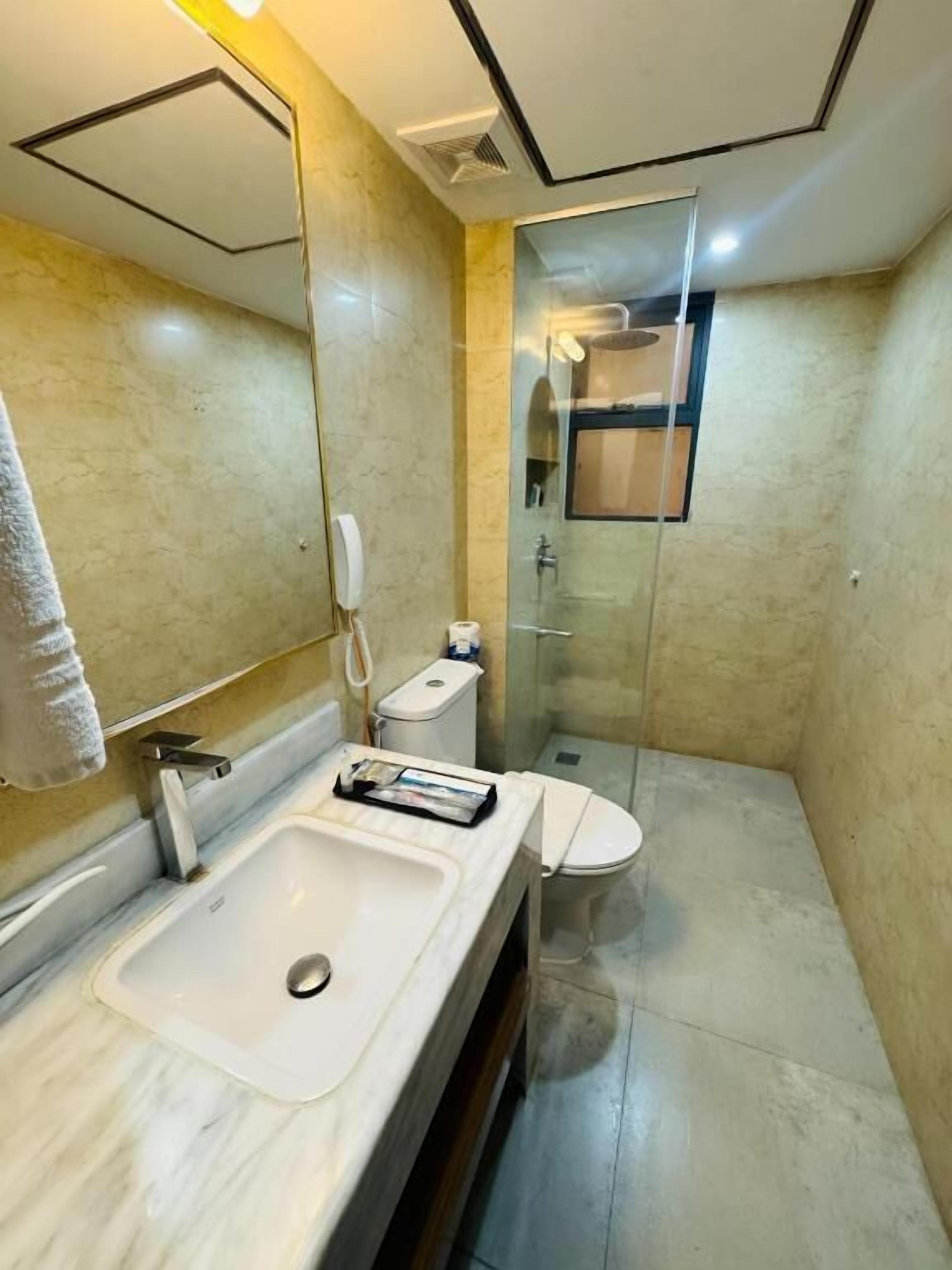 Habitación Deluxe, vista a la ciudad | Baño