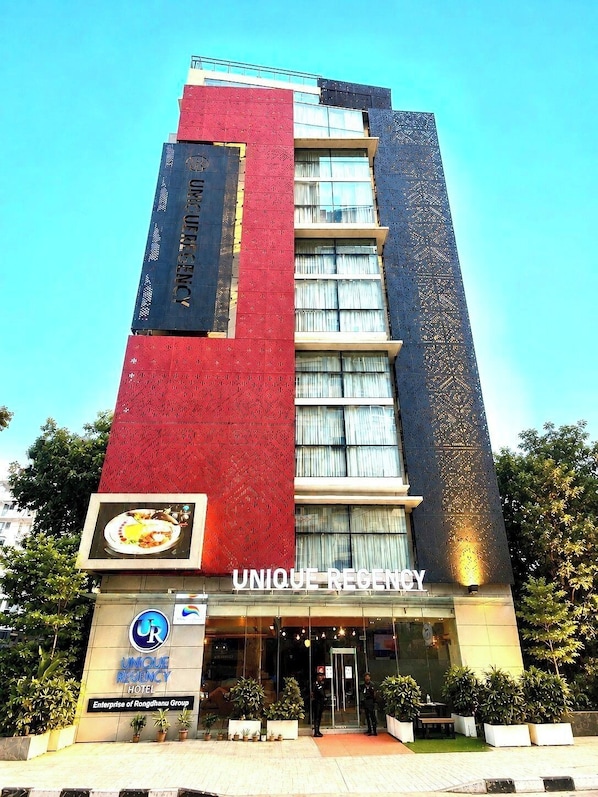 Fassade der Unterkunft