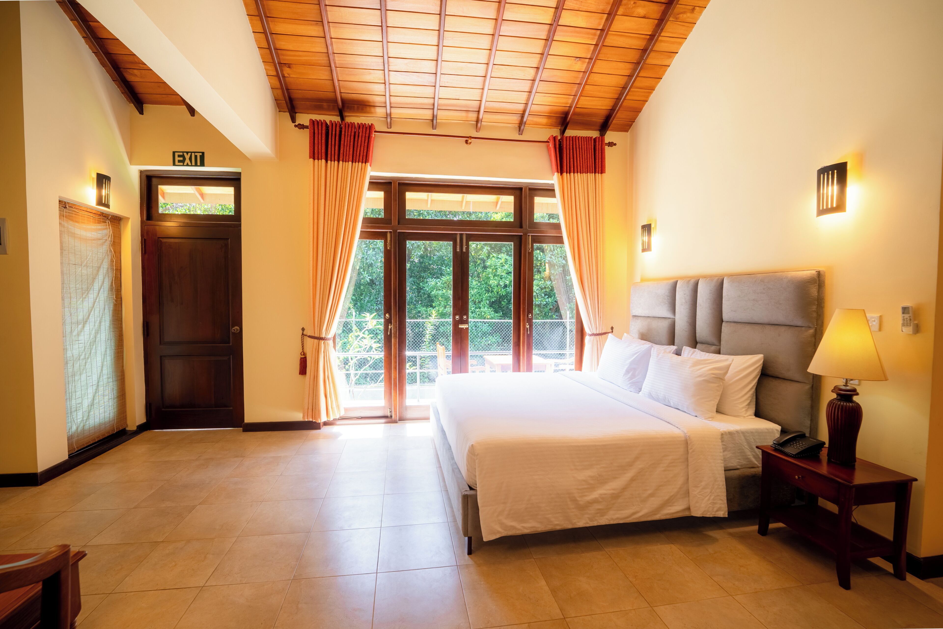 Premium bedding, down duvets, memory-foam beds, minibar
