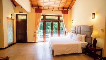 Premium bedding, down duvets, memory-foam beds, minibar
