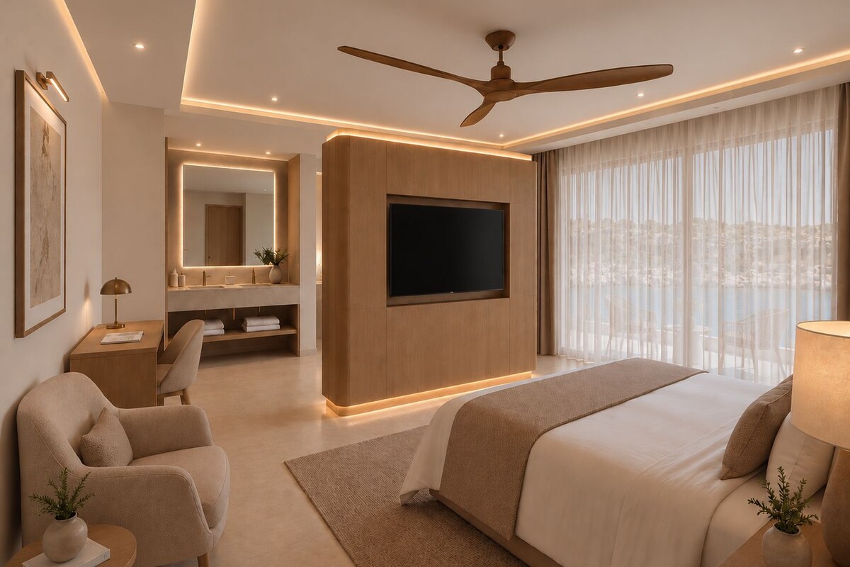 Suite Royale, vue mer, dans la tour