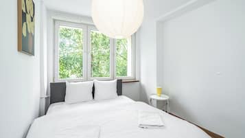 Appartement, vue ville | Fer et planche à repasser, Wi-Fi gratuit