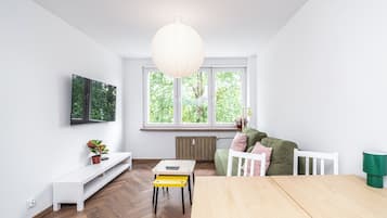 Appartement, vue ville | Salle de séjour