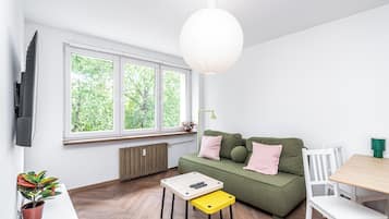 Apartment, City View | Living room