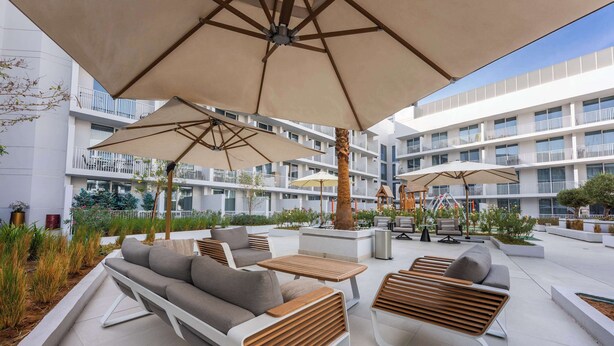 Terrace/patio - StayShort - Stylish 1 Bedroom in JVC - Sleeps 4 (JVC)