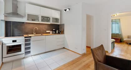 Apartment 'Blauer Blick' with private terrace in fenced garden